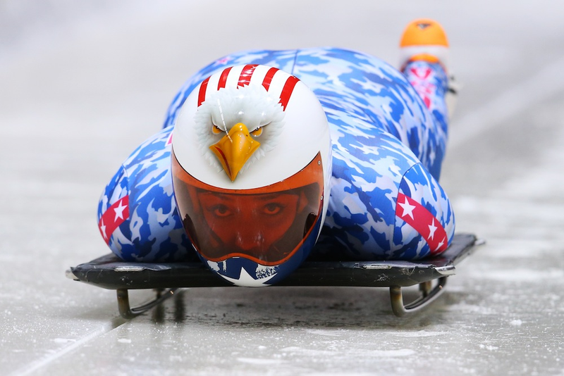 Illustration for article titled Skeleton Helmets Are The Coolest Thing At The Olympics